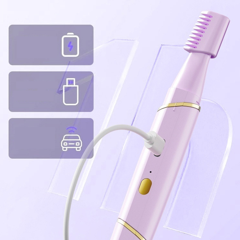 2-in-1 Dual-Head Electric Eyebrow Trimmer