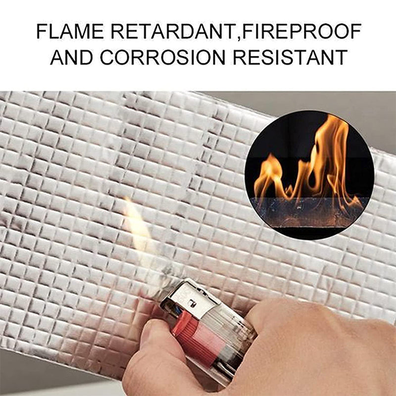 🛡️ 50% OFF NOW! 💧 Aluminum Foil Waterproof Tape – Butyl Adhesive, Instant Seal & Weather-Resistant – For Roof, Pipe & Auto Repairs 🔧
