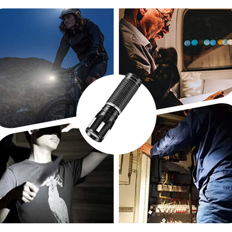 🔥 LAST DAY -BUY 2 GET 1 FREE 🔥Rechargeable mini LED flashlight with high brightness