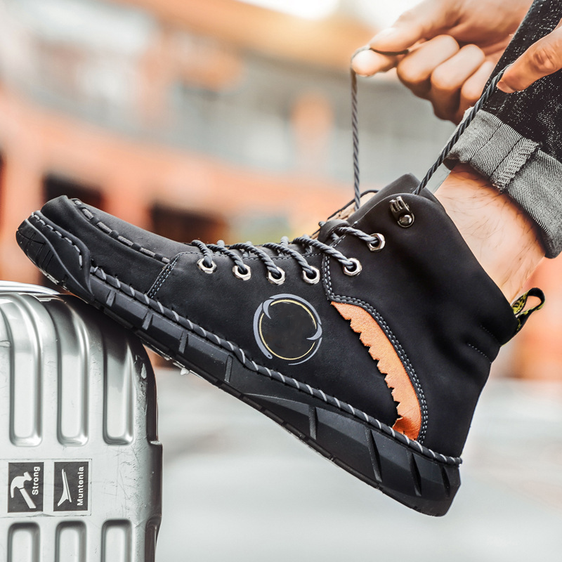 Men's Vintage Mid-Top Casual Shoes