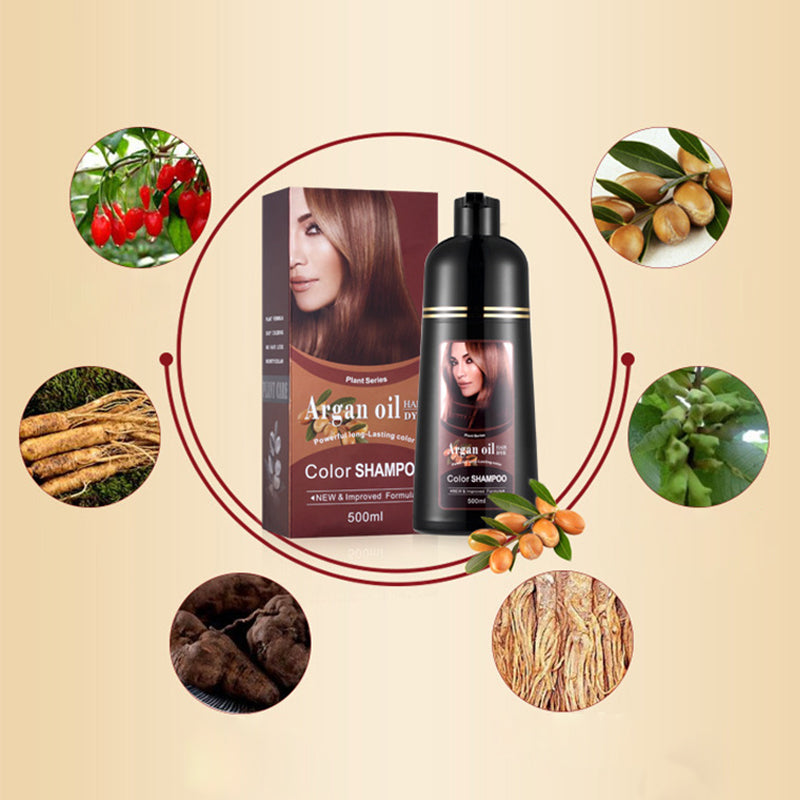 🌈2-in-1 Lasting Hair Dye & Shampoo🌈 - Color & Cleanse in One Swipe! 🧴