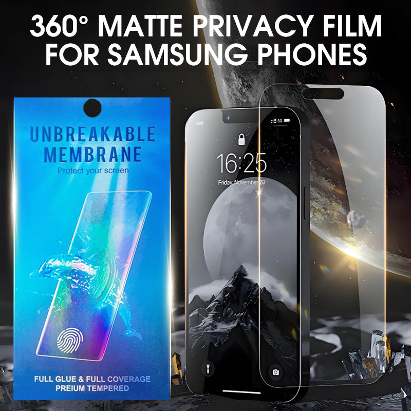 360° Matte Privacy Film for Samsung Phones