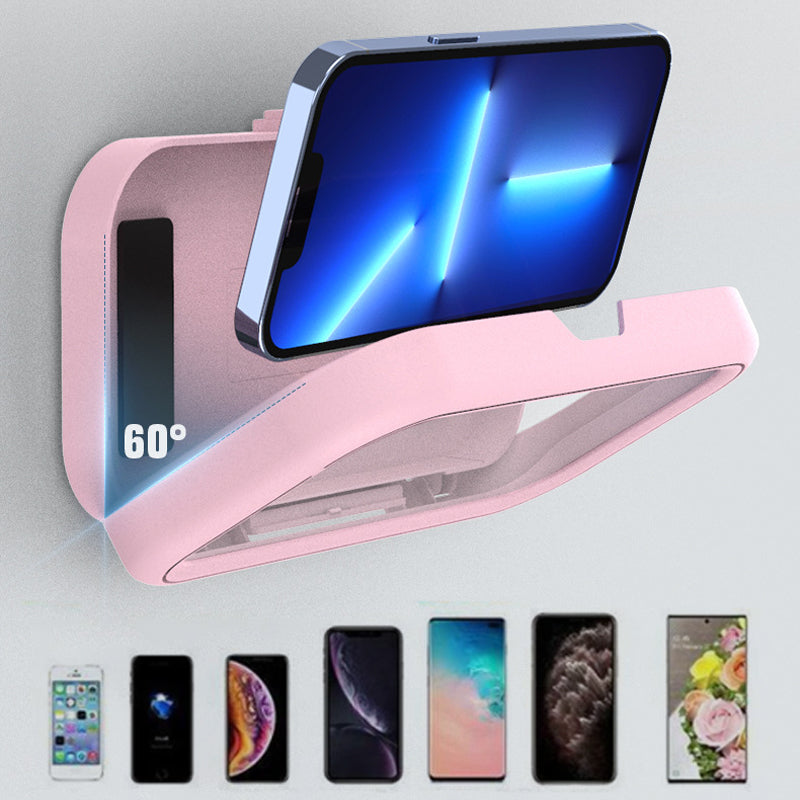 360° rotatable waterproof mobile phone holder for the shower
