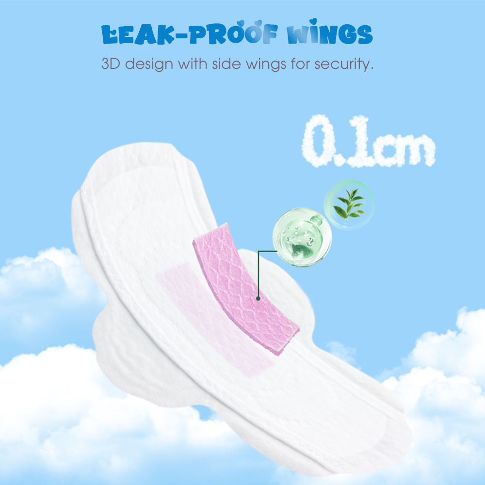 Lipstick-Sized Ultra Thin Wings Pads – 30 Counts