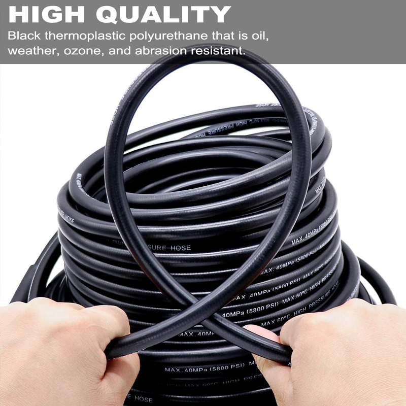 💦 50% OFF INSTANT! 🚿 5800PSI Sewer Jetter Kit - High-Pressure Nozzle & Hose for Clogged Drains/Pipes, Compatible with Most Pressure Washers 🔧📦
