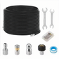 💦 50% OFF INSTANT! 🚿 5800PSI Sewer Jetter Kit - High-Pressure Nozzle & Hose for Clogged Drains/Pipes, Compatible with Most Pressure Washers 🔧📦