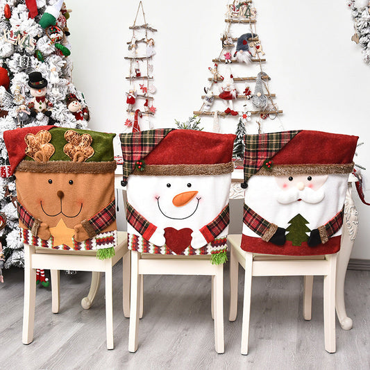 🎅Christmas Sale: 50% Off✨Christmas Themed Chair Cover