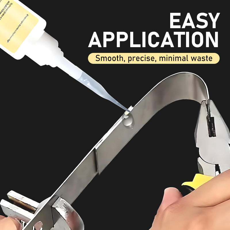 ⏳Hot Sale!! Multipurpose Fast-Drying Welding Adhesive - High-Strength Bonding for Metal/Plastic/Wood, No Tools Required 🛠️✨
