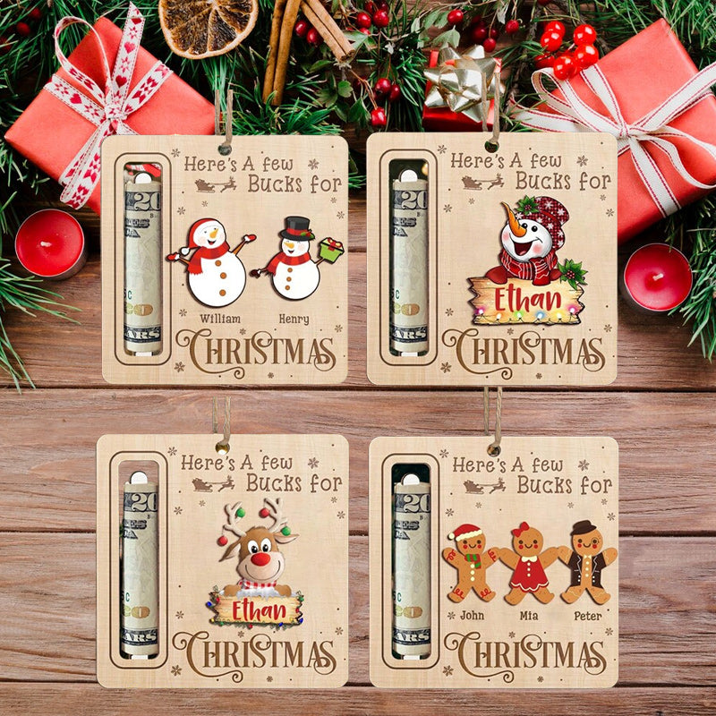 Festive Holders for Christmas Cash Gifts