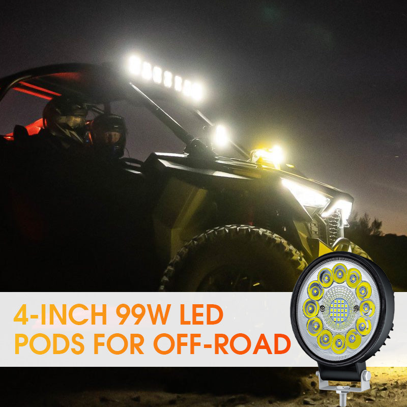 4-inch 99W LED Pod for Off-Road – bebuyby