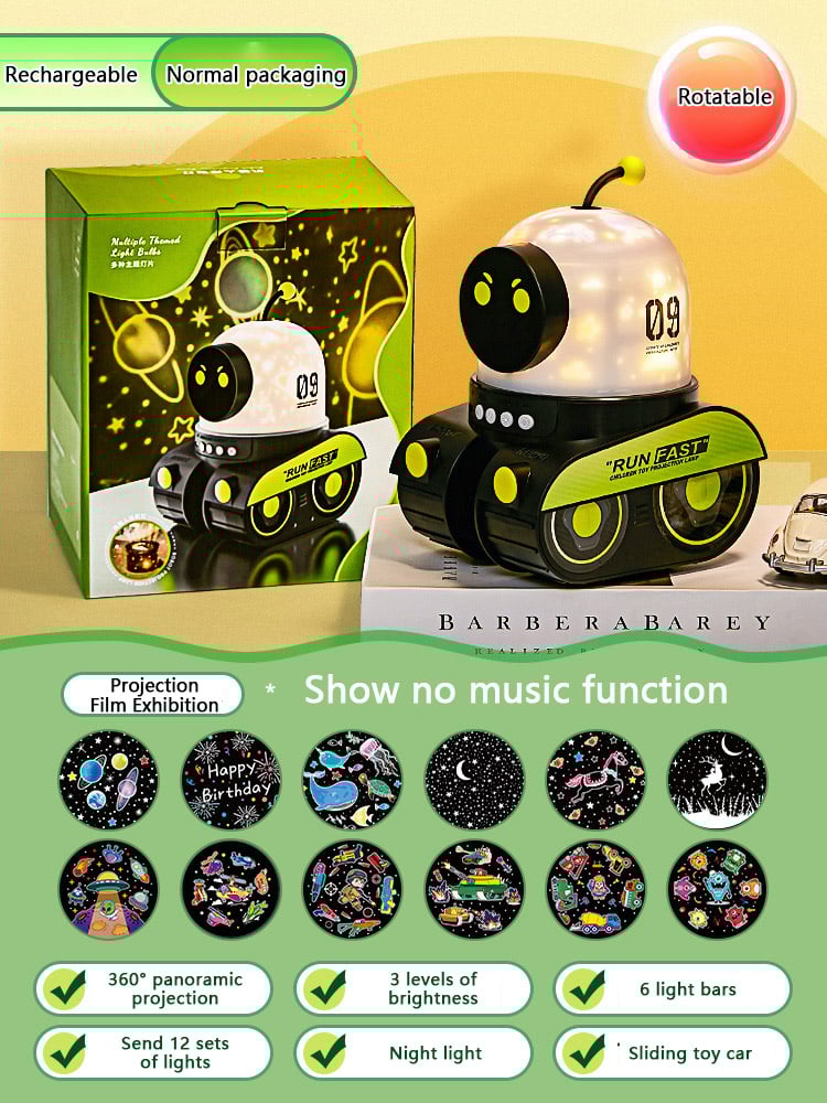 💝Best Gift💝Robot star projection lamp📢📢Flash Sale⚡: Ending in 3 Hours!⏰⏰