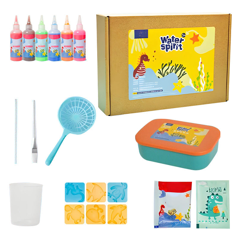 DIY 3D Magic Water Beads Kit for Kids – Creative Molding Gels