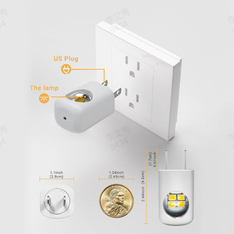 📢📢Last 3 hours: Big Sale⏰⏰Smart LED Wall Night Light with Auto Dimmer