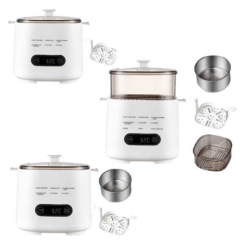 Mini Multi-Functional Egg Cooker Set with Smart Touch Panel