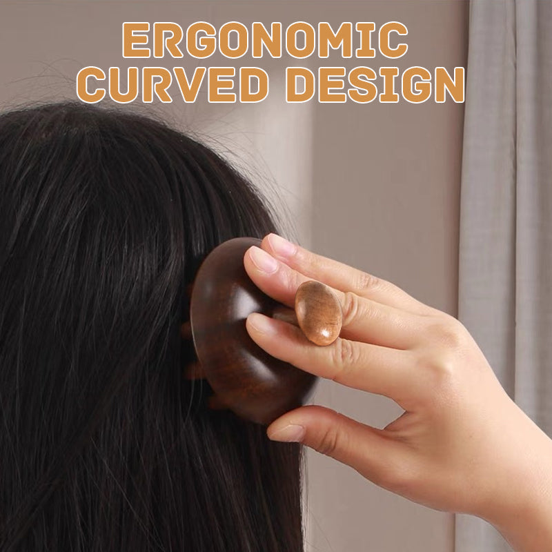 Natural Sandalwood Massage Comb