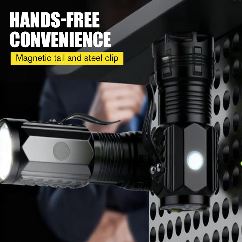 🔥Limited stock available 50% OFF🔥 Mini Three-Eye Super Power Flashlight