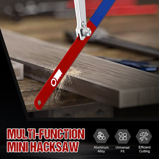 ⚡Multi-Function High-Carbon Steel Frame Mini Hacksaw