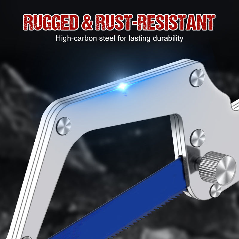 ⚡Multi-Function High-Carbon Steel Frame Mini Hacksaw