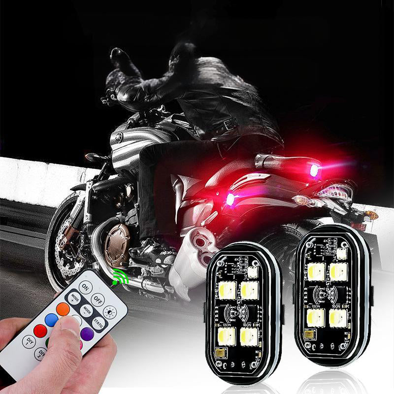 Portable Car LED Warning Light with Remote