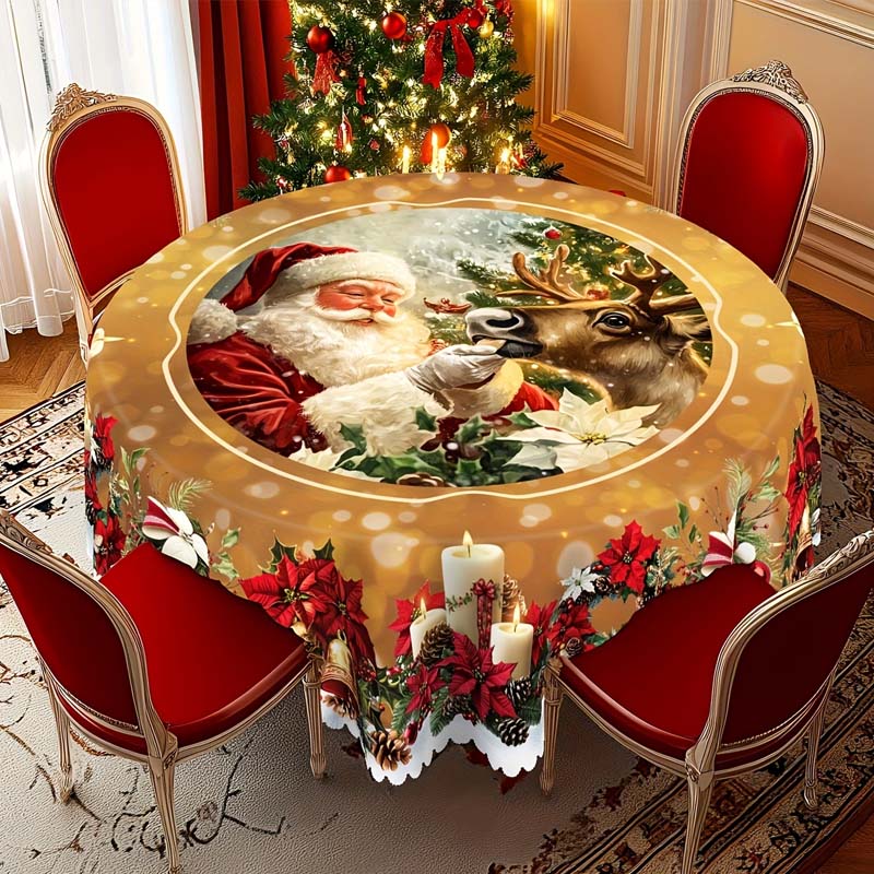 Christmas Tablecloth for Decor