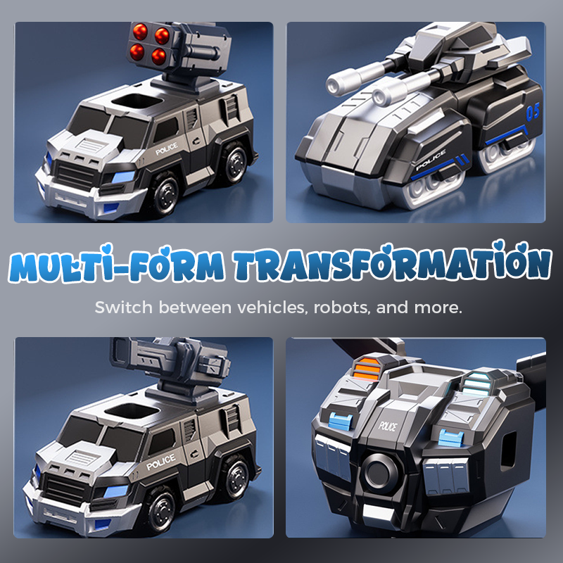 💥 LIMITED TIME OFFER! 🔥9 in 1 Magnetic Transforming Car & Robot Toy