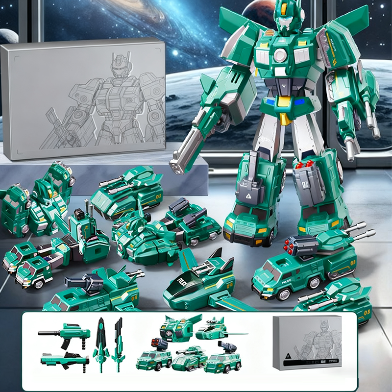 💥 LIMITED TIME OFFER! 🔥9 in 1 Magnetic Transforming Car & Robot Toy