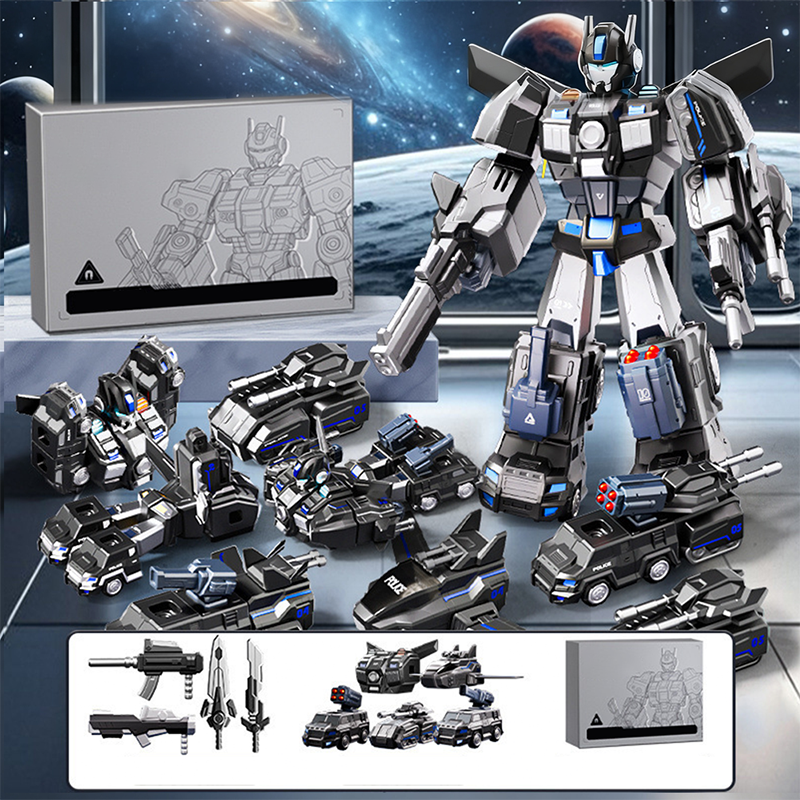 💥 LIMITED TIME OFFER! 🔥9 in 1 Magnetic Transforming Car & Robot Toy