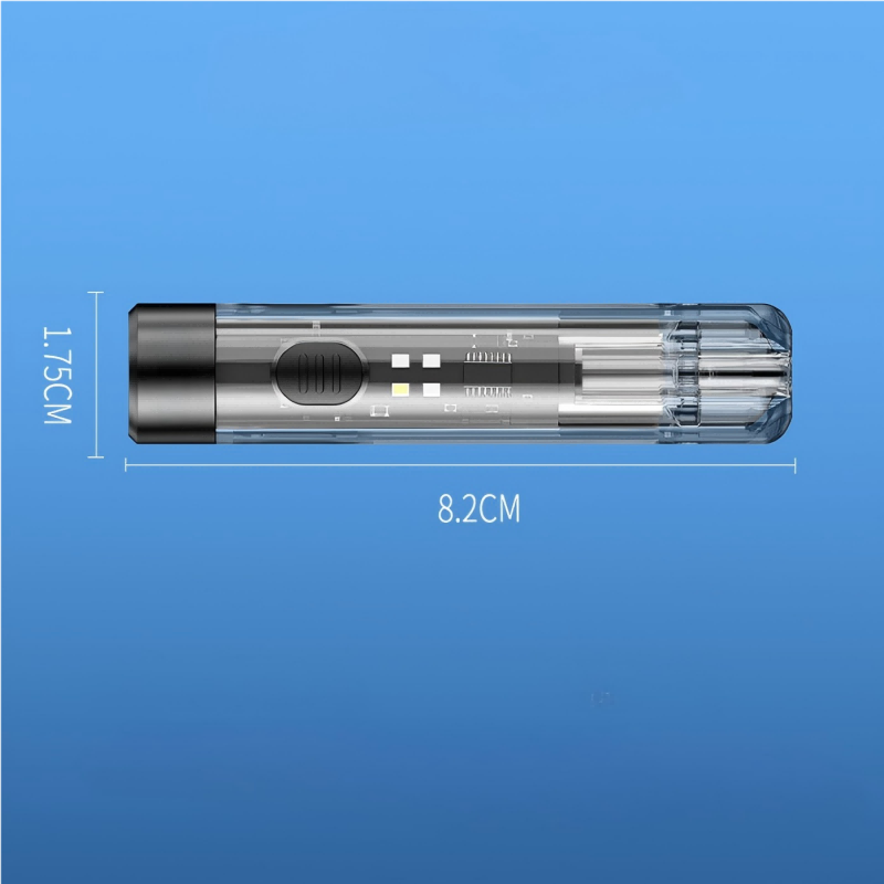 Rechargeable & Magnetic Mini Keychain Flashlight