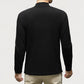Men’s Antibacterial Solid Color Thermal Long Sleeve Top