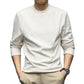Men’s Antibacterial Solid Color Thermal Long Sleeve Top