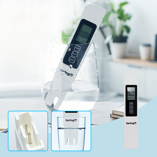 💧 ✨ 3-in-1 TDS Water Quality Tester - Measures pH, Chlorine, and Hardness with LCD Display for Pools and Aquariums 🌊📱