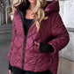 🖤 Limited time offer 🔥 57% OFF🔥Warm and casual cotton hooded jacket for women