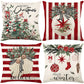 Cute Christmas Print Pillow Cover