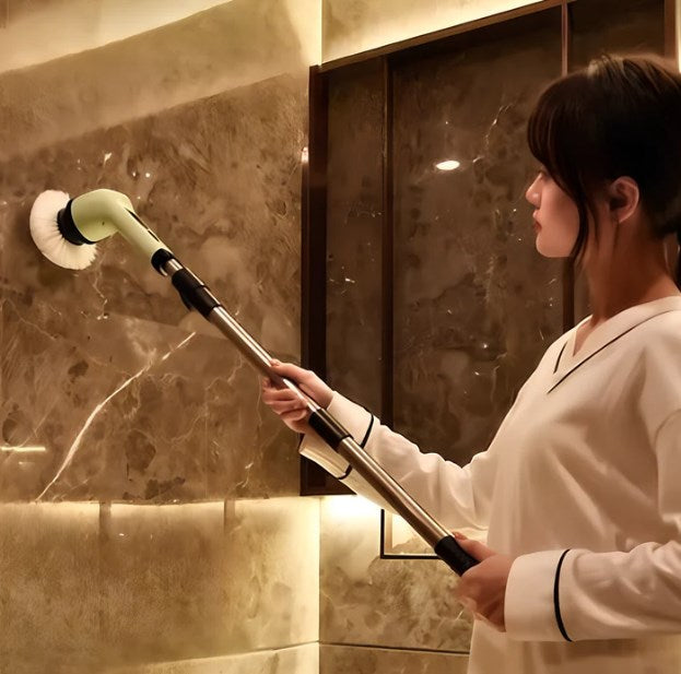 🧹 50% OFF FLASH SALE ! ⚡ 9-IN-1 Electric Cleaning Brush – Multi-Head Replaceable, High-Power Scrubbing, Cordless Rechargeable & Waterproof 🧼