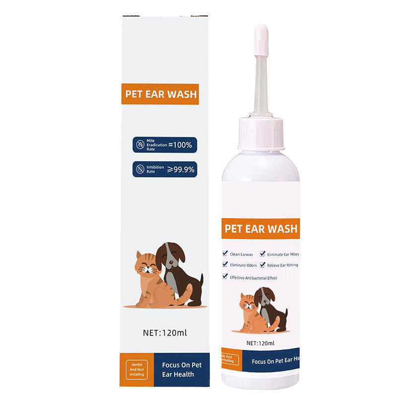 🥳2026 HOT SALE🥳💞50K+ SOLD!✨ 💝 Pet Ear Cleaner - Gentle Formula with Soothing Aloe for Dogs & Cats, Prevents Infections & Odor 🌿👂