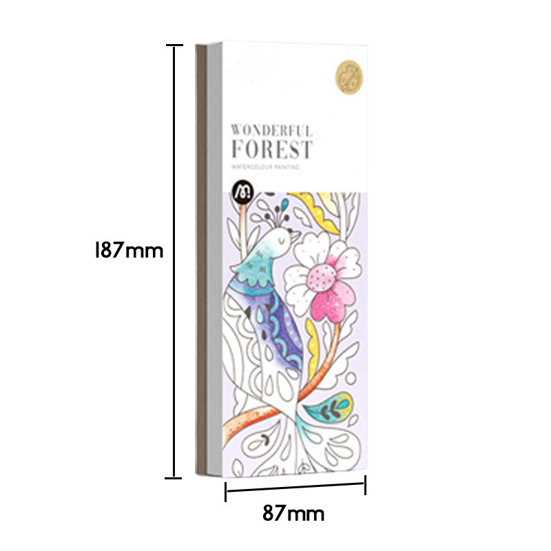 [Interesting Gift] Watercolor Painting Book