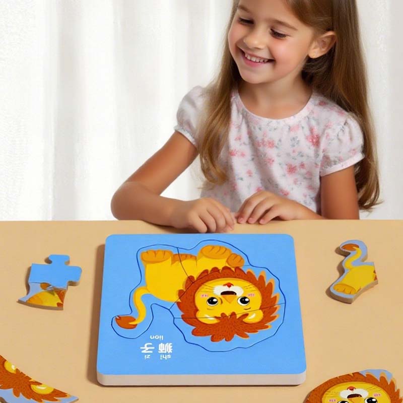 🎅Christmas Pre-sale-50% OFF✨Fruit Animals Jigsaw Puzzles for Kids
