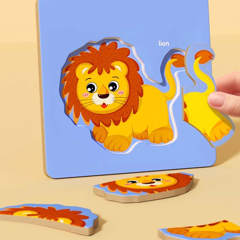 🎅Christmas Pre-sale-50% OFF✨Fruit Animals Jigsaw Puzzles for Kids