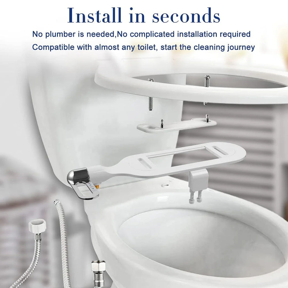 🚽 Hygiene Upgrade | Dual Nozzle Bidet Washer | Self-Cleaning & Easy Install 💦【-60%】