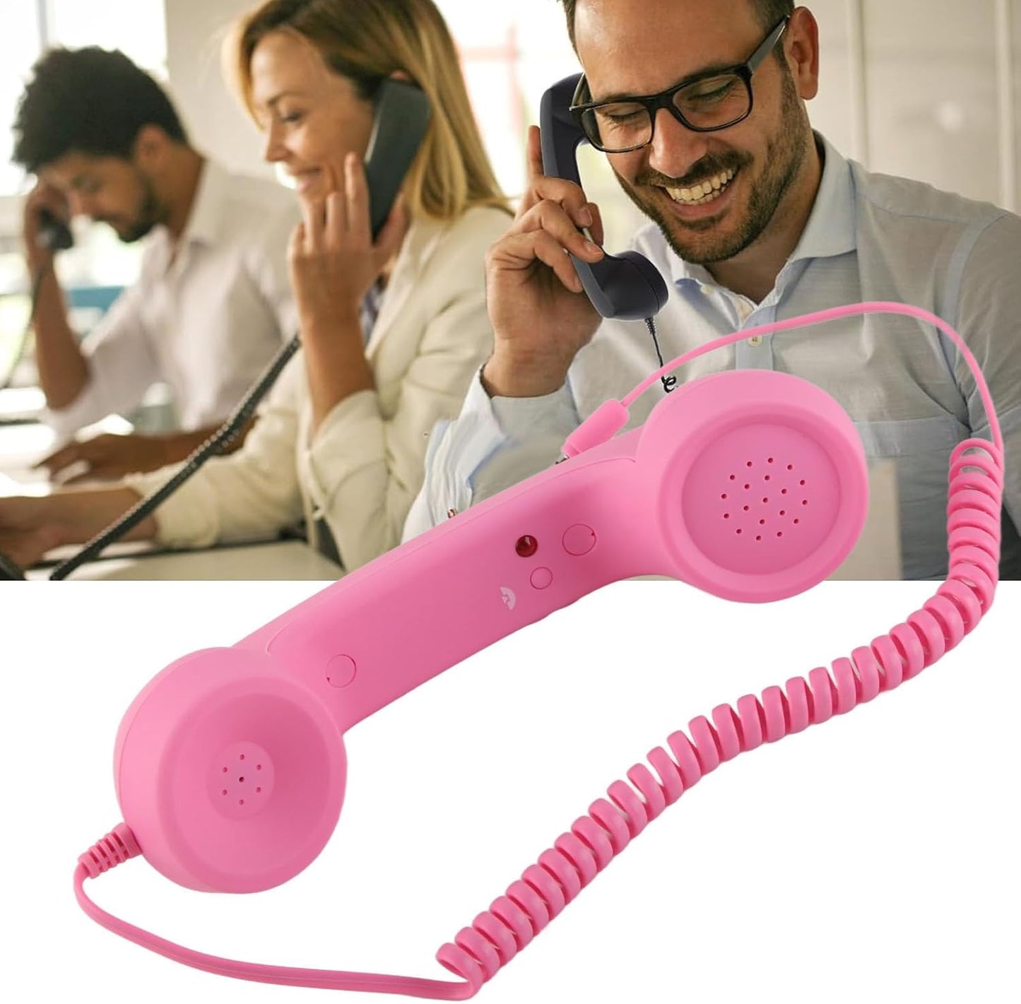 Vintage Retro Telephone Handset Cell Phone Receiver MIC Microphone
