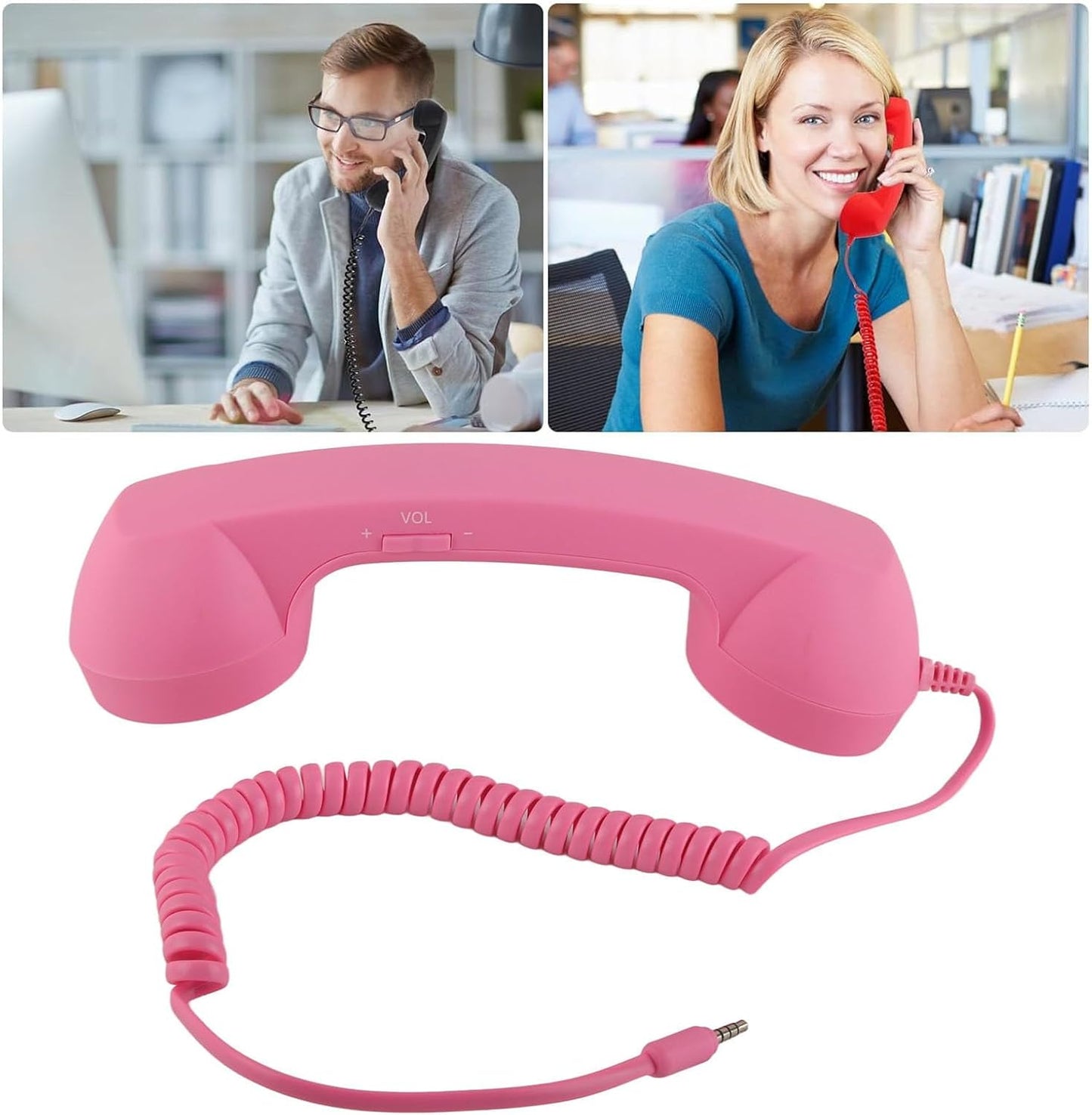 Vintage Retro Telephone Handset Cell Phone Receiver MIC Microphone