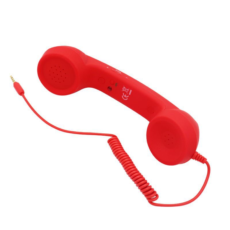 Vintage Retro Telephone Handset Cell Phone Receiver MIC Microphone