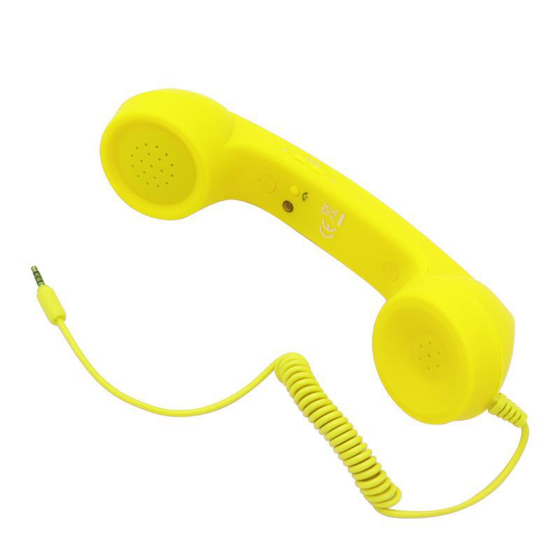 Vintage Retro Telephone Handset Cell Phone Receiver MIC Microphone