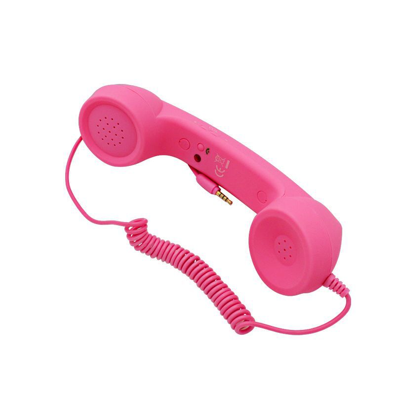 Vintage Retro Telephone Handset Cell Phone Receiver MIC Microphone