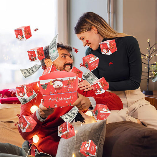 ⏰Christmas Sale: ￡6.99!!🎁Explosive Pop-Up Surprise Money Gift Box