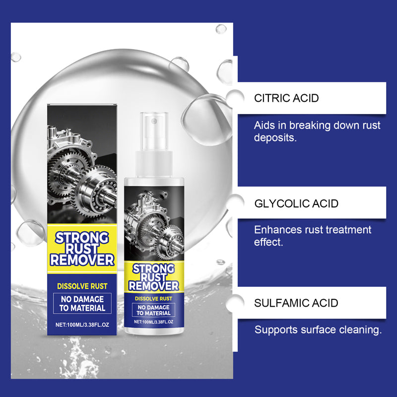 ⏳Time-Limited Special⏰All-in-One Powerful Rust Remover Spray For Cars
