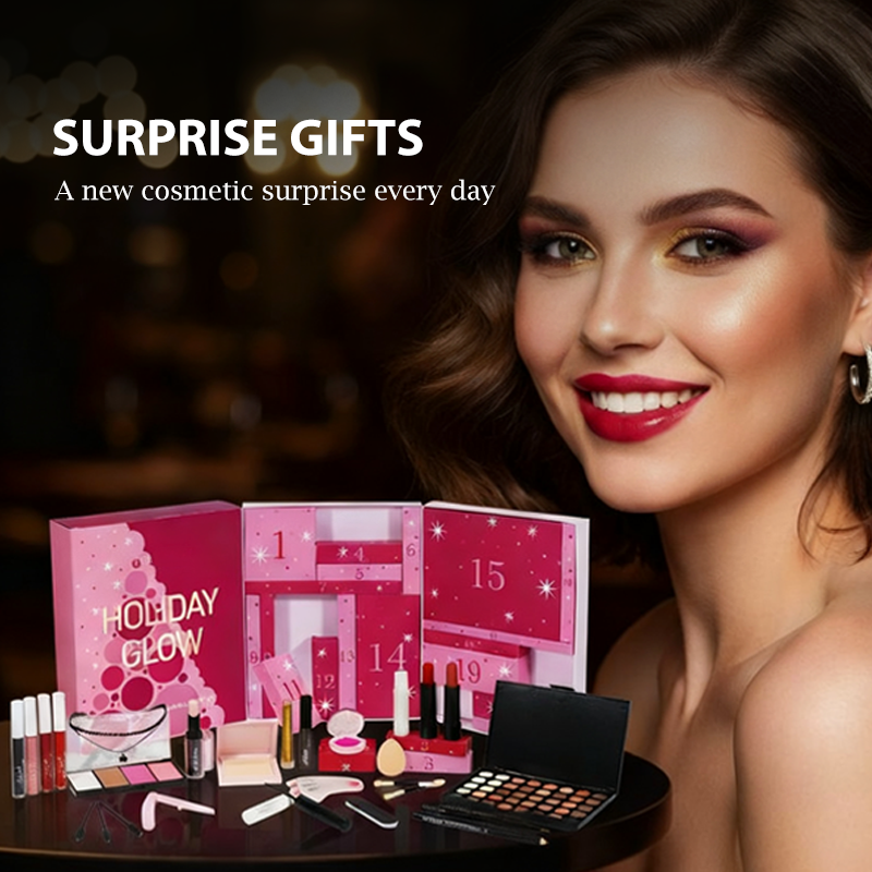 💝Best Gift💝【Makeup Advent Calendar Gift Set】✨ — All-in-one kit with 40-color eyeshadow palette & daily surprises!💄