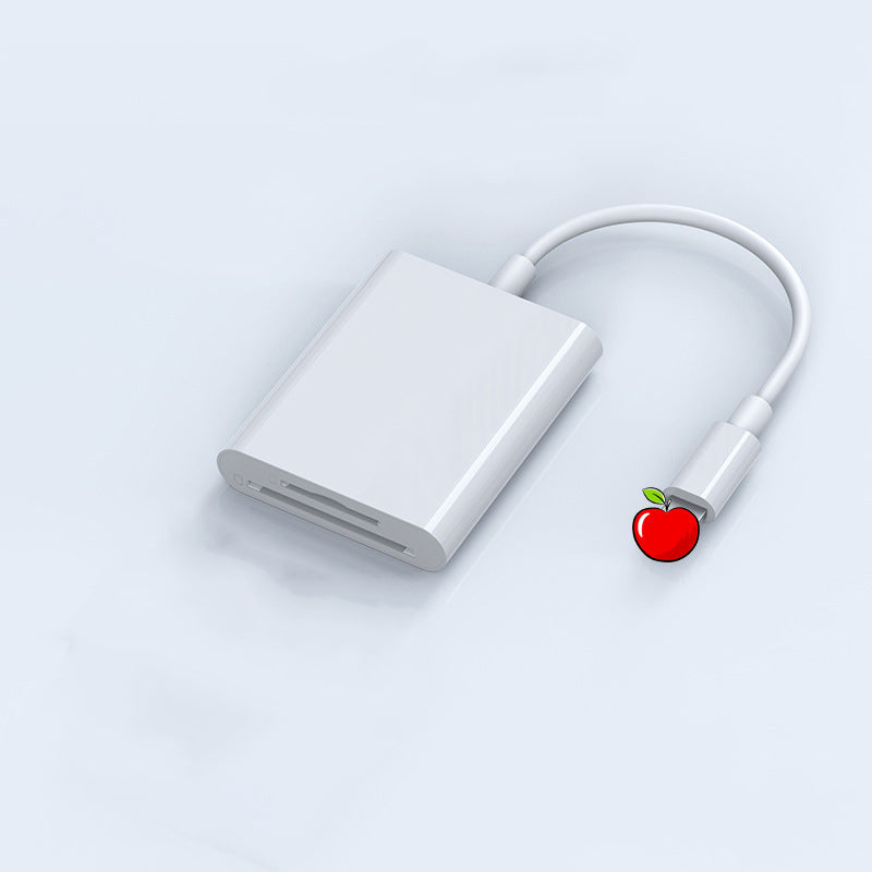 🔌 49% OFF NOW! 📱5-in-1 SD Card Reader for iPhone,iPad,Android – Dual USB-C & Lightning Adapter, Supports SD/MicroSD/USB 3.0, Fast Transfer, Plug & Play, No App Needed
