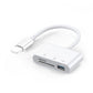 🔌 49% OFF NOW! 📱5-in-1 SD Card Reader for iPhone,iPad,Android – Dual USB-C & Lightning Adapter, Supports SD/MicroSD/USB 3.0, Fast Transfer, Plug & Play, No App Needed