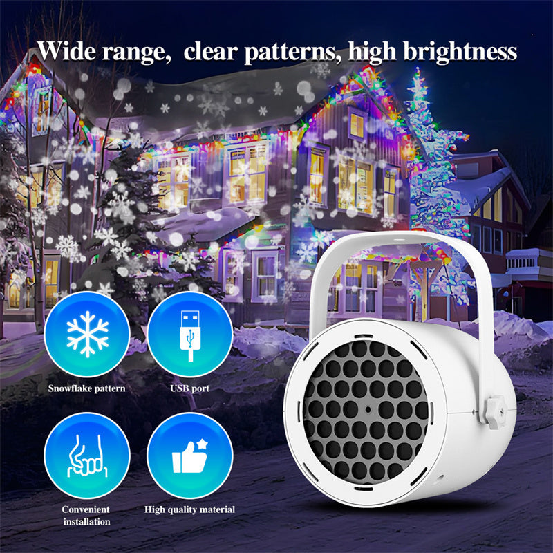 🔥Best Christmas Gift-Up to 60% OFF🎅16-Pattern USB Christmas Projector Light✨